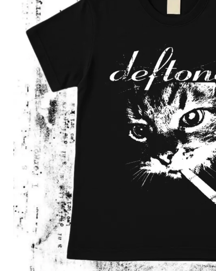 Camiseta Deftones / Deftones Skull / Camisetas de Rock - Metal / Qualidade Bear 100% algodão